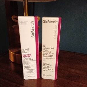 StriVectin Anti-Wrinkle Peptide Plump and SD Advanced Plus. Both Brand New!